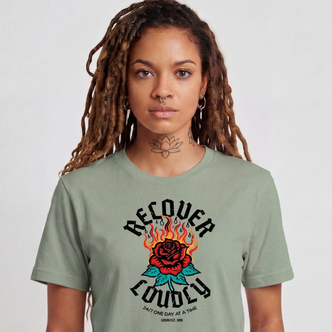 Sober T Shirt | Women's Recover Loudly