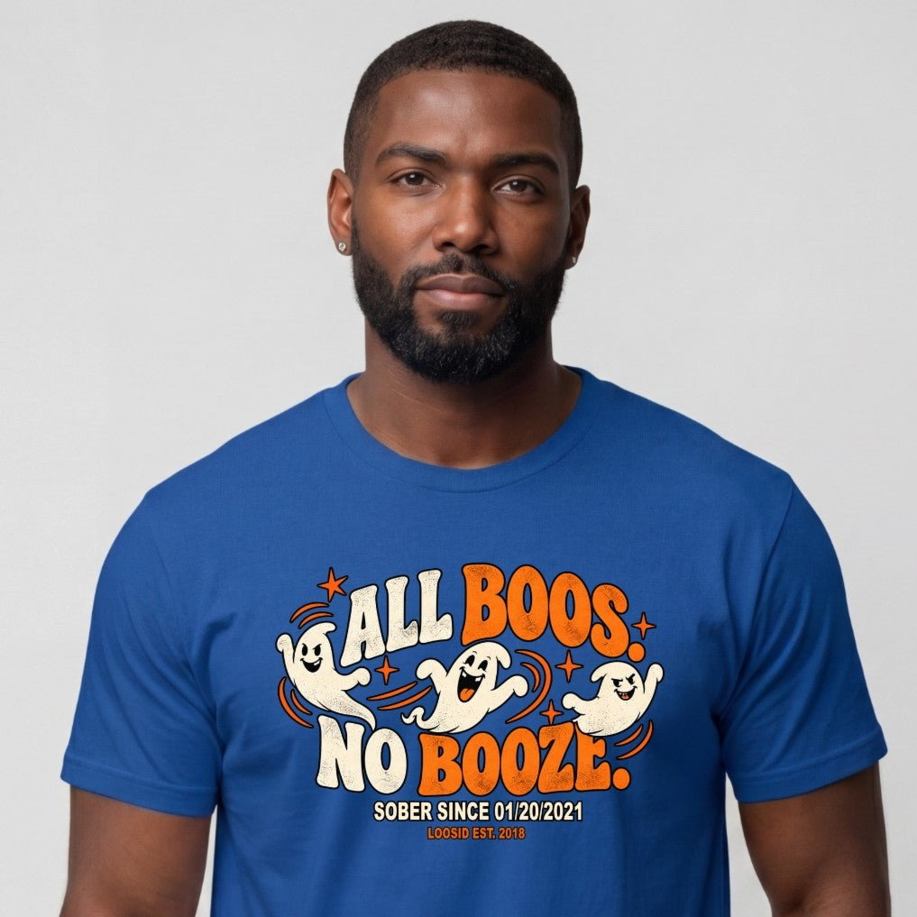 Sober T Shirt | Men's All Boos No Booze