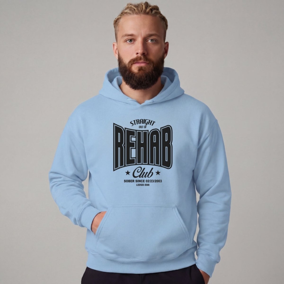 Recovery Hoodie | Men's Straight Out of Rehab Club