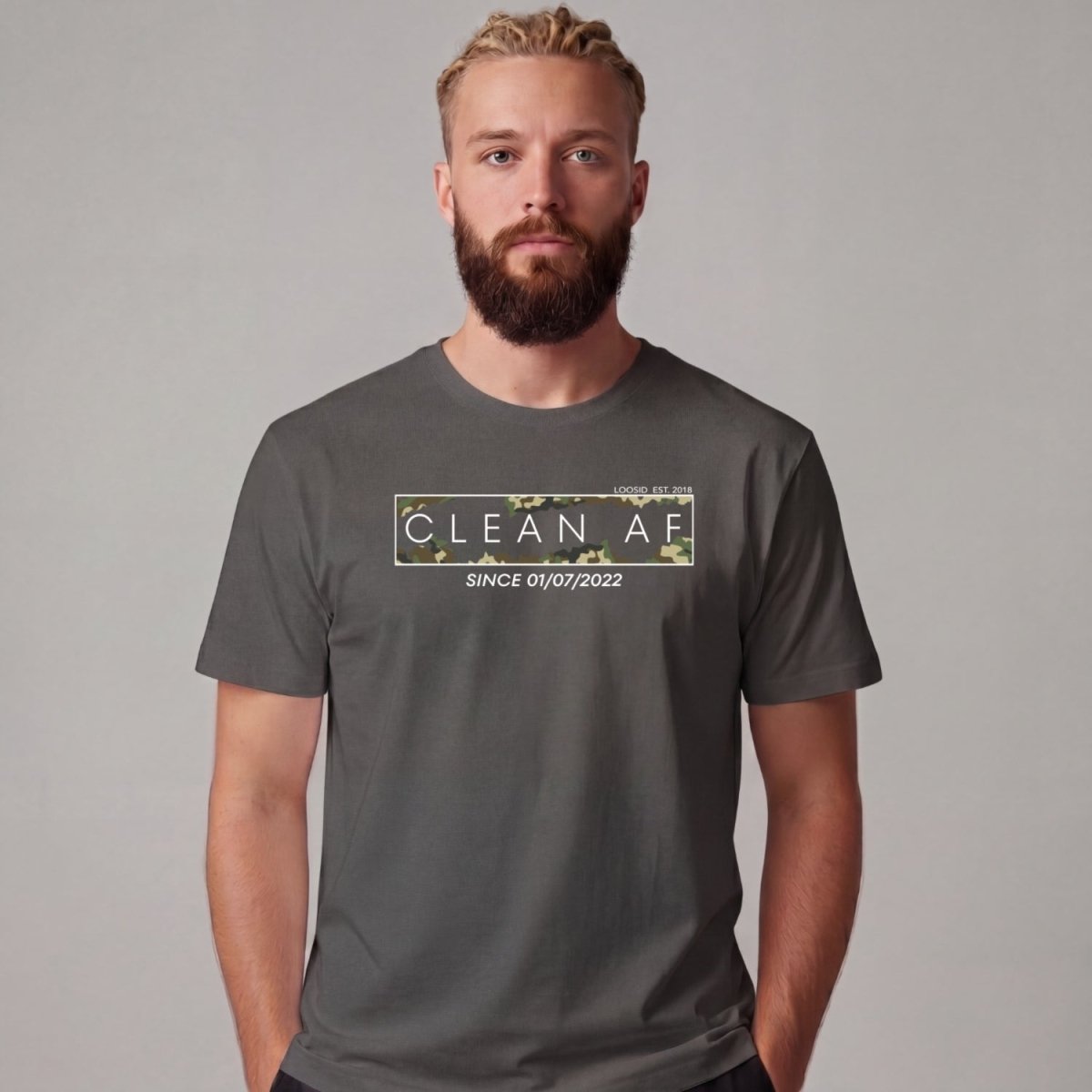 Clean T Shirt | Men's Clean AF Camo