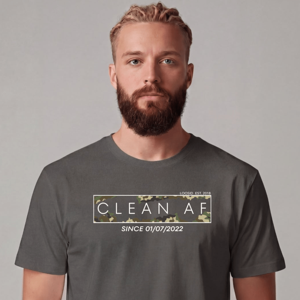 Clean T Shirt | Men's Clean AF Camo