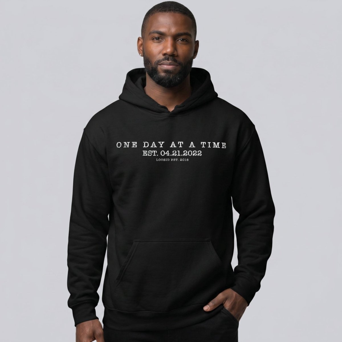 One Day At a Time Men's Hoodie