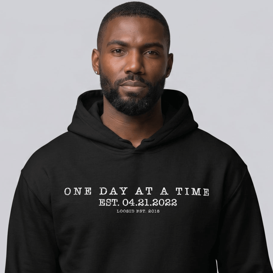 One Day At a Time Men's Hoodie