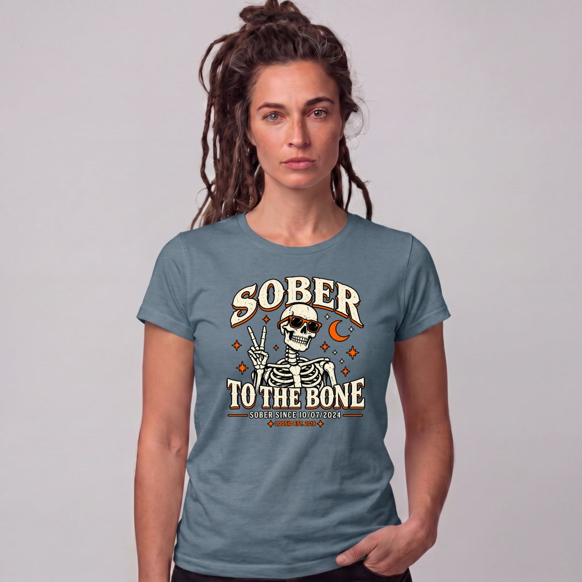 Sober T Shirt | Women's Sober to The Bone