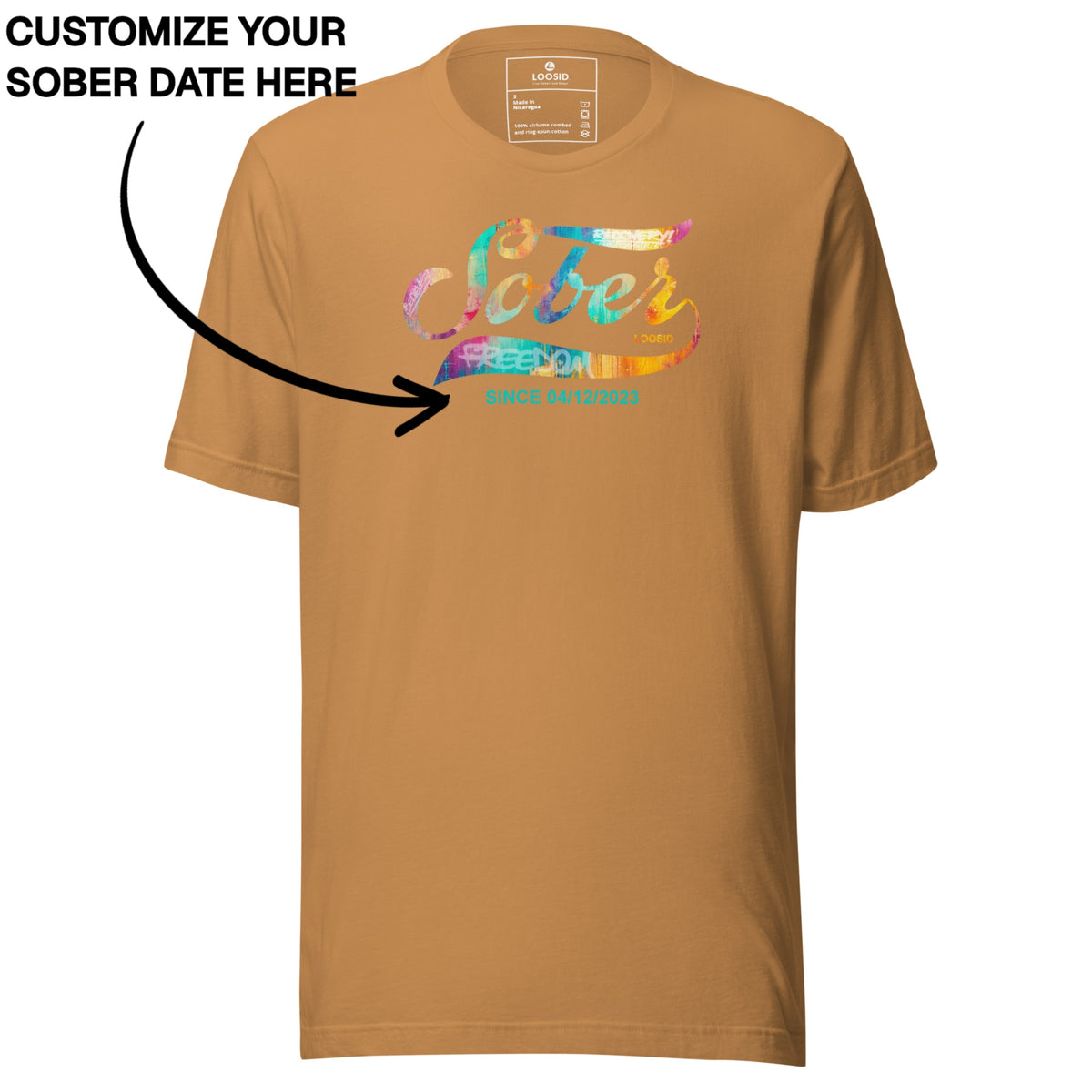 Sober T Shirt | Women's Sober Since Heritage