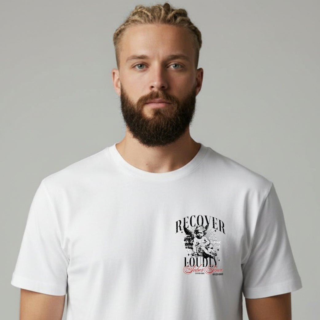 Recovery T Shirt | Men's Recover Loudly Limited-Edition