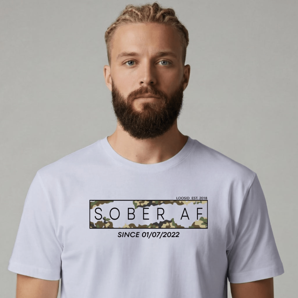 Sober T Shirt | Men's Sober AF Camo
