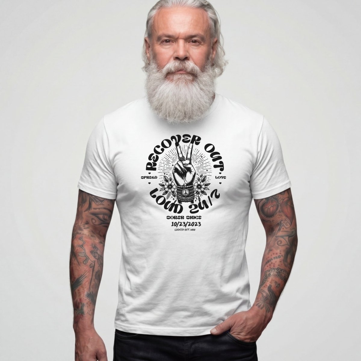 Sober T Shirt | Men's Recover Out Loud