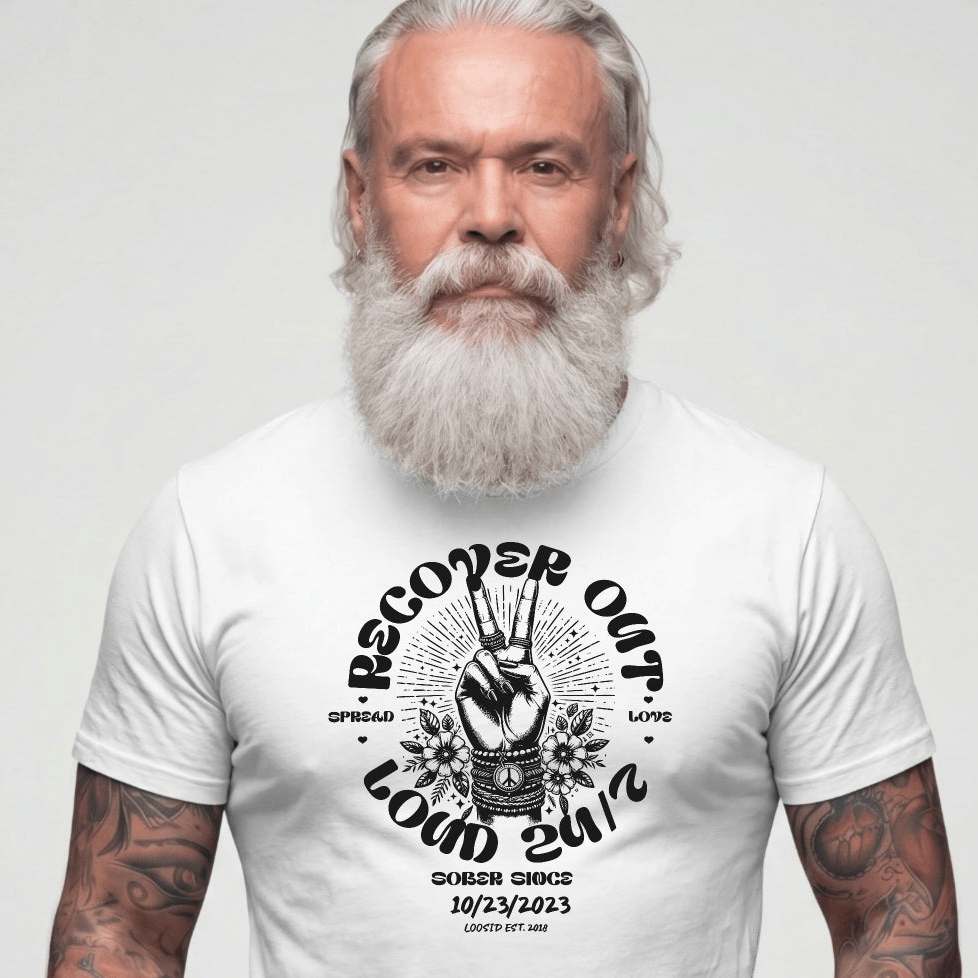Sober T Shirt | Men's Recover Out Loud