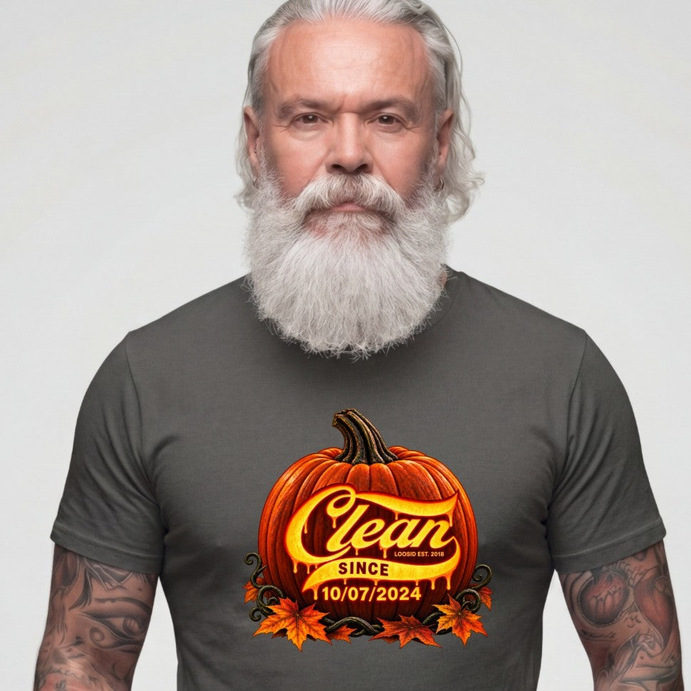 Clean T Shirt | Men's Clean Since Pumpkin