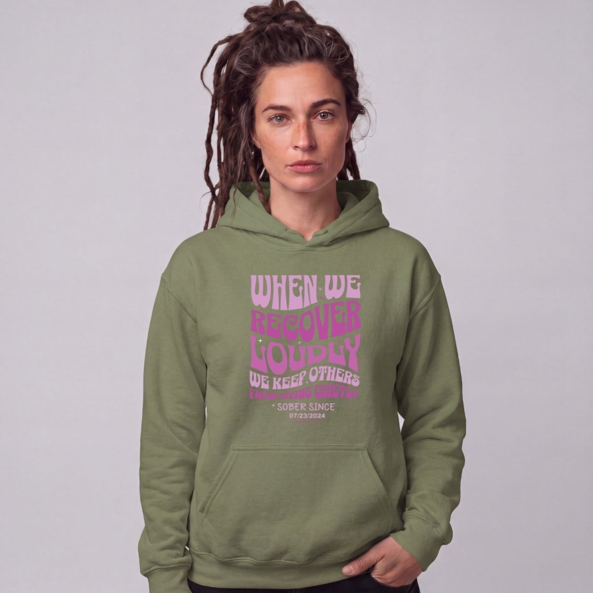 Recovery Hoodie | Women's When We Recover Loudly