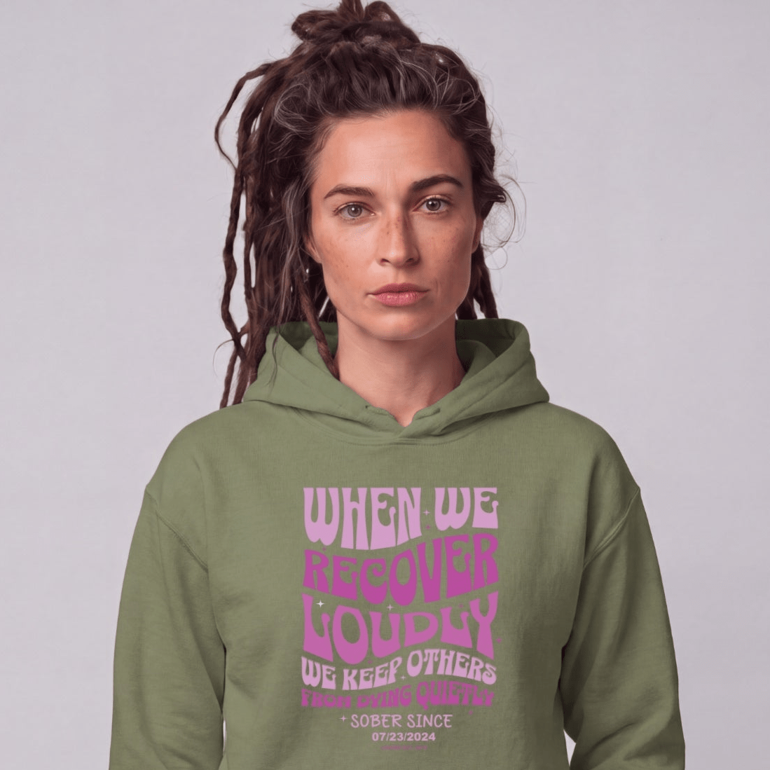 Recovery Hoodie | Women's When We Recover Loudly