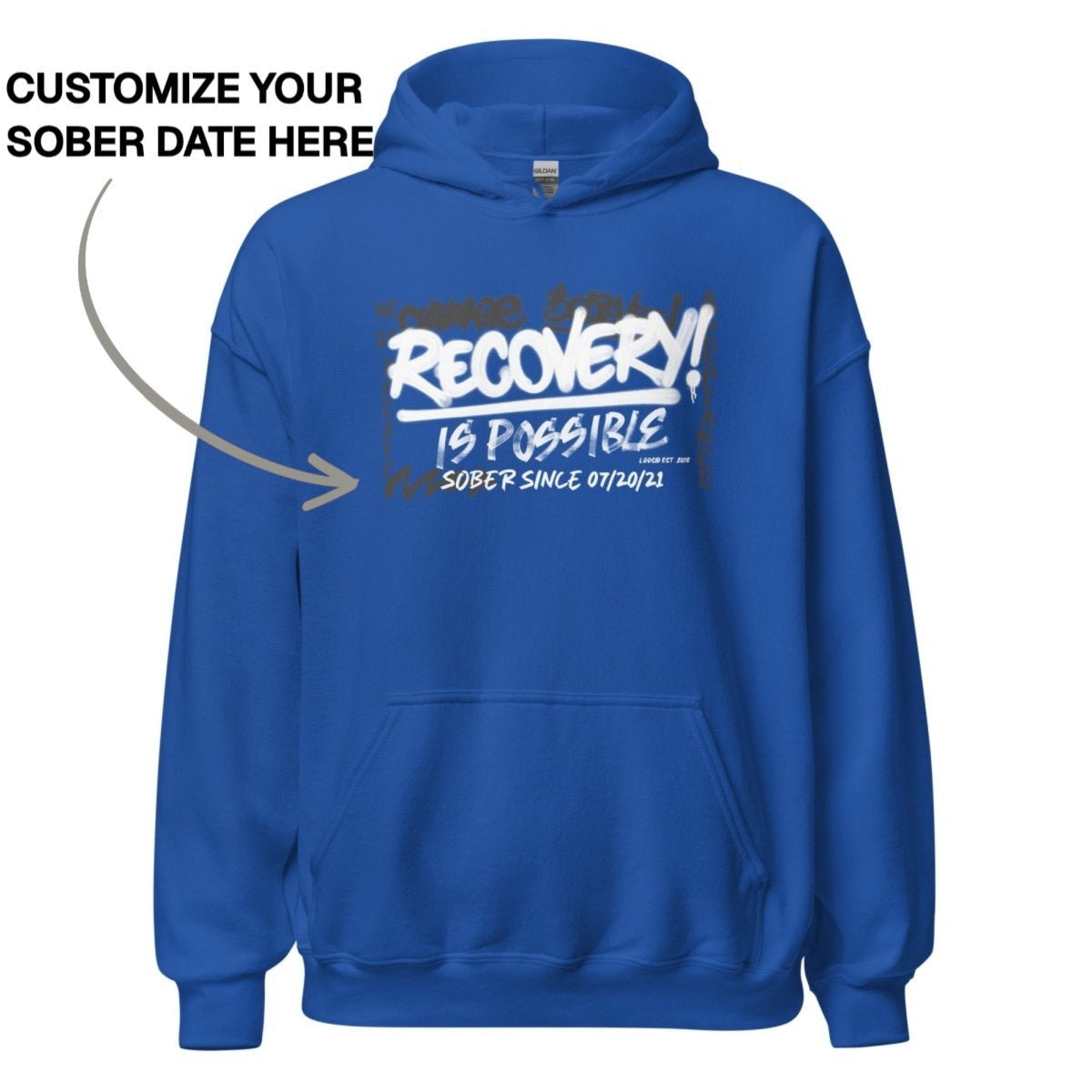 Recovery Hoodie | Men's Recovery Is Possible