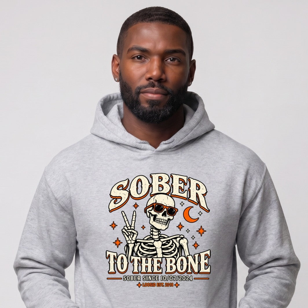 Recovery Hoodie | Men's Sober To The Bone