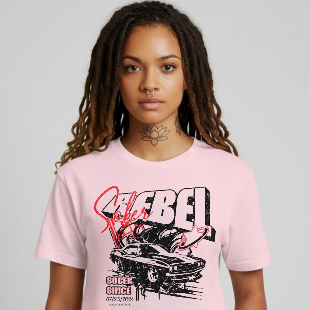 Sober Rebel Sober T Shirt side view (view 16)