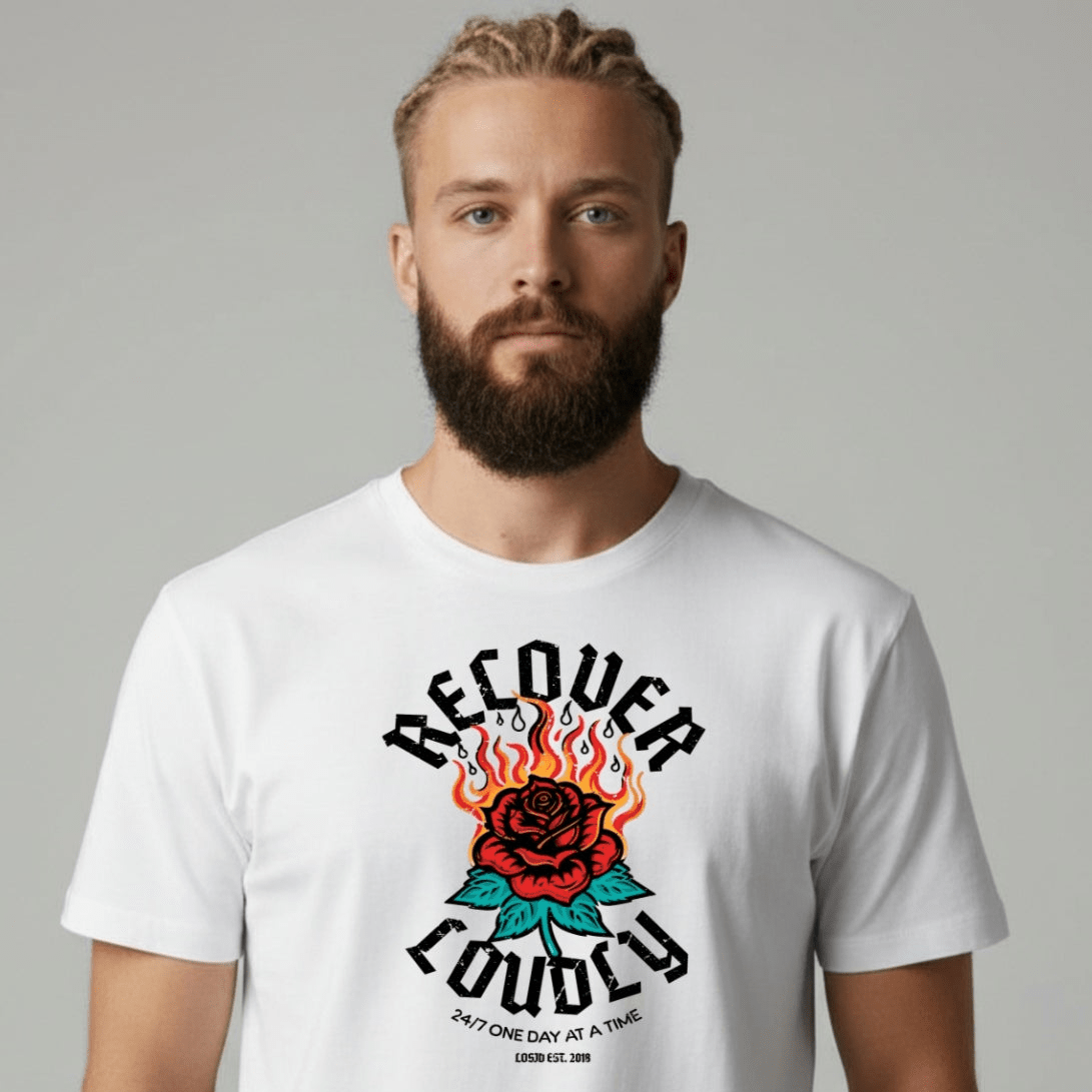 Sober T Shirt | Men's Recover Loudly