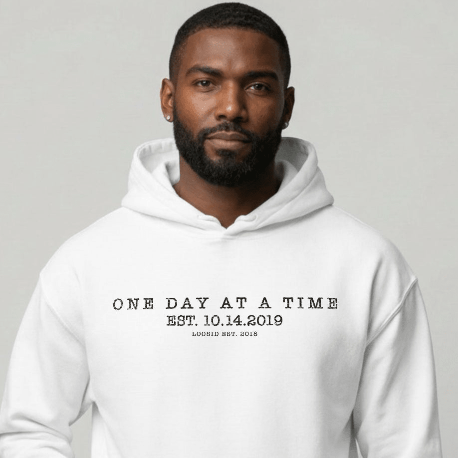 One Day At a Time Men's Hoodie