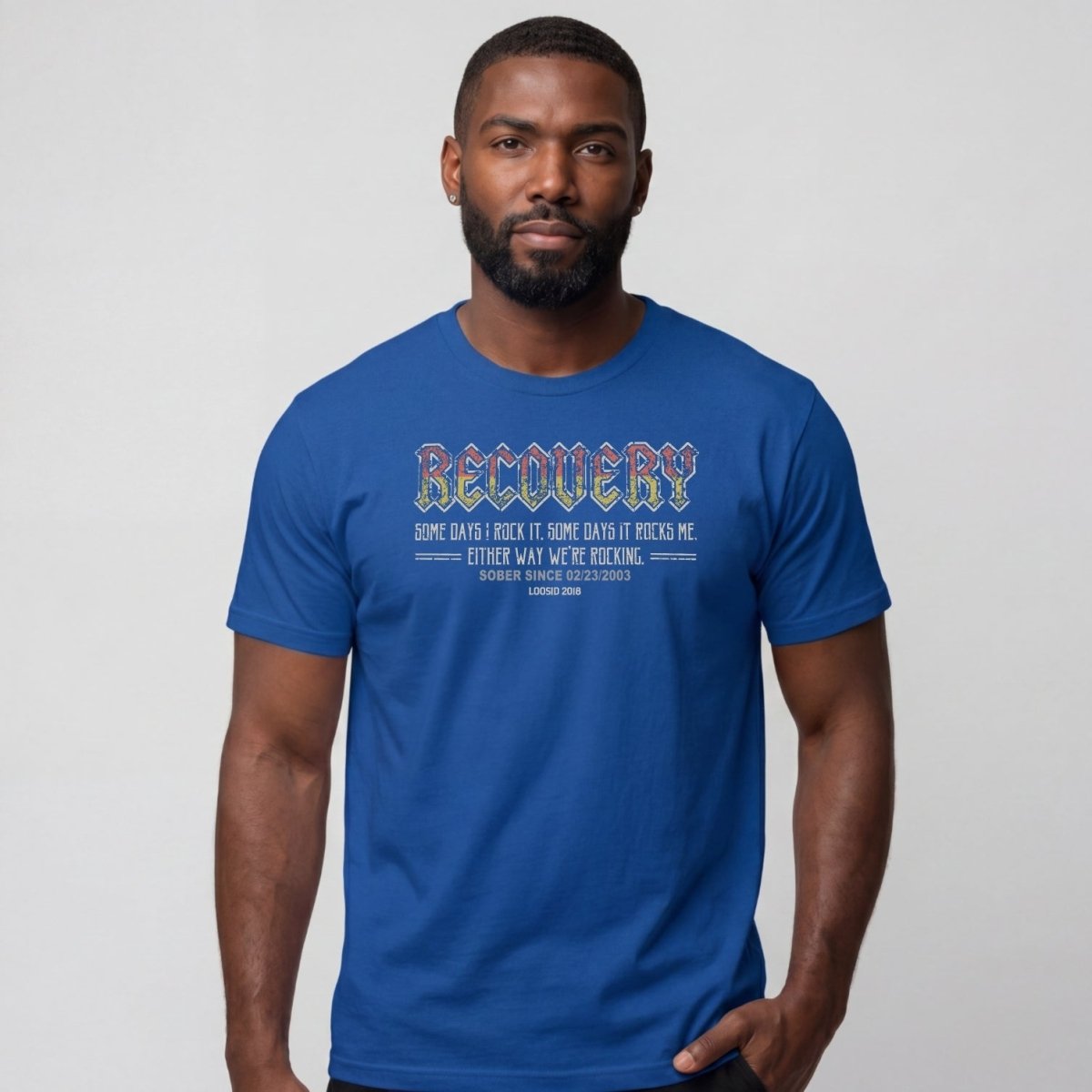 Sober T-Shirt | Men's Recovery Rock Tee
