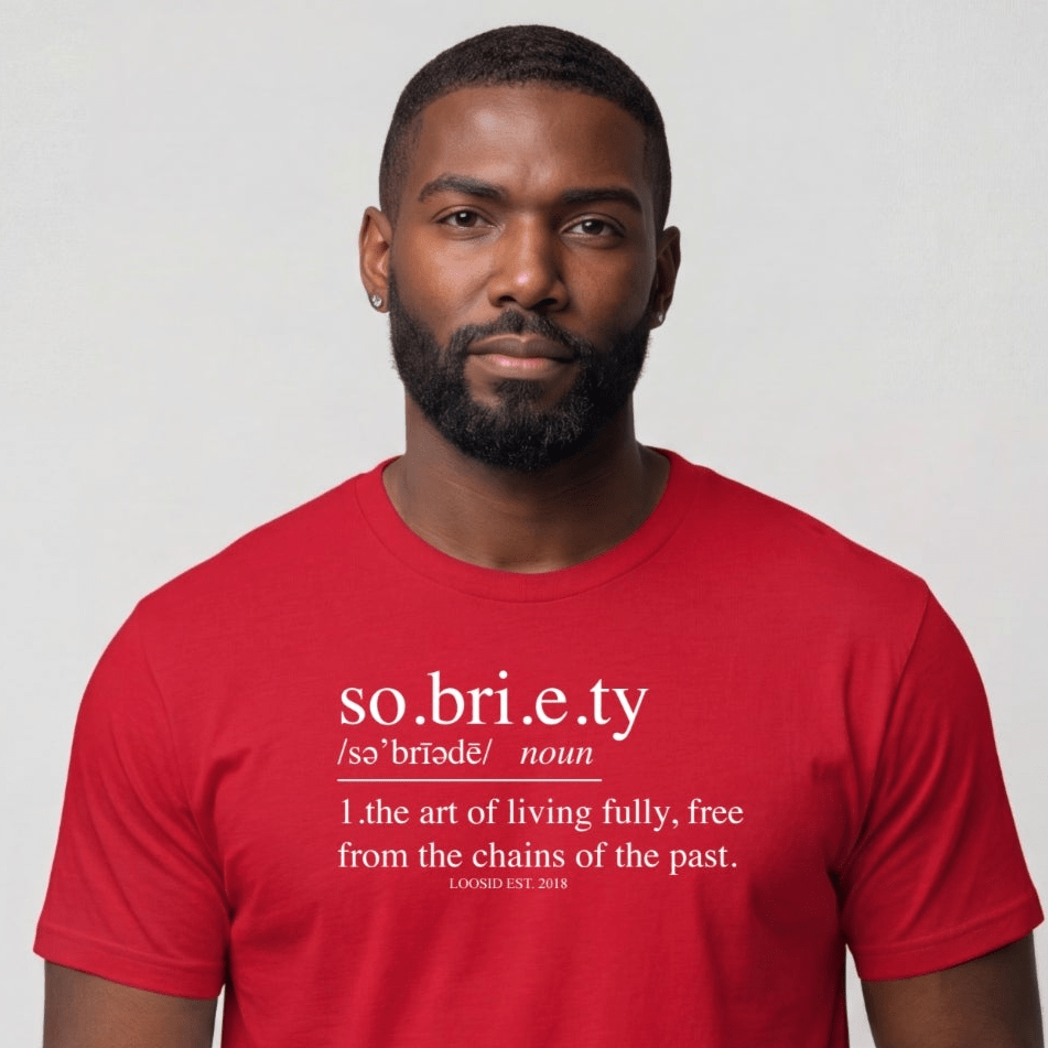Sober T Shirt | Men's Sobriety Definition