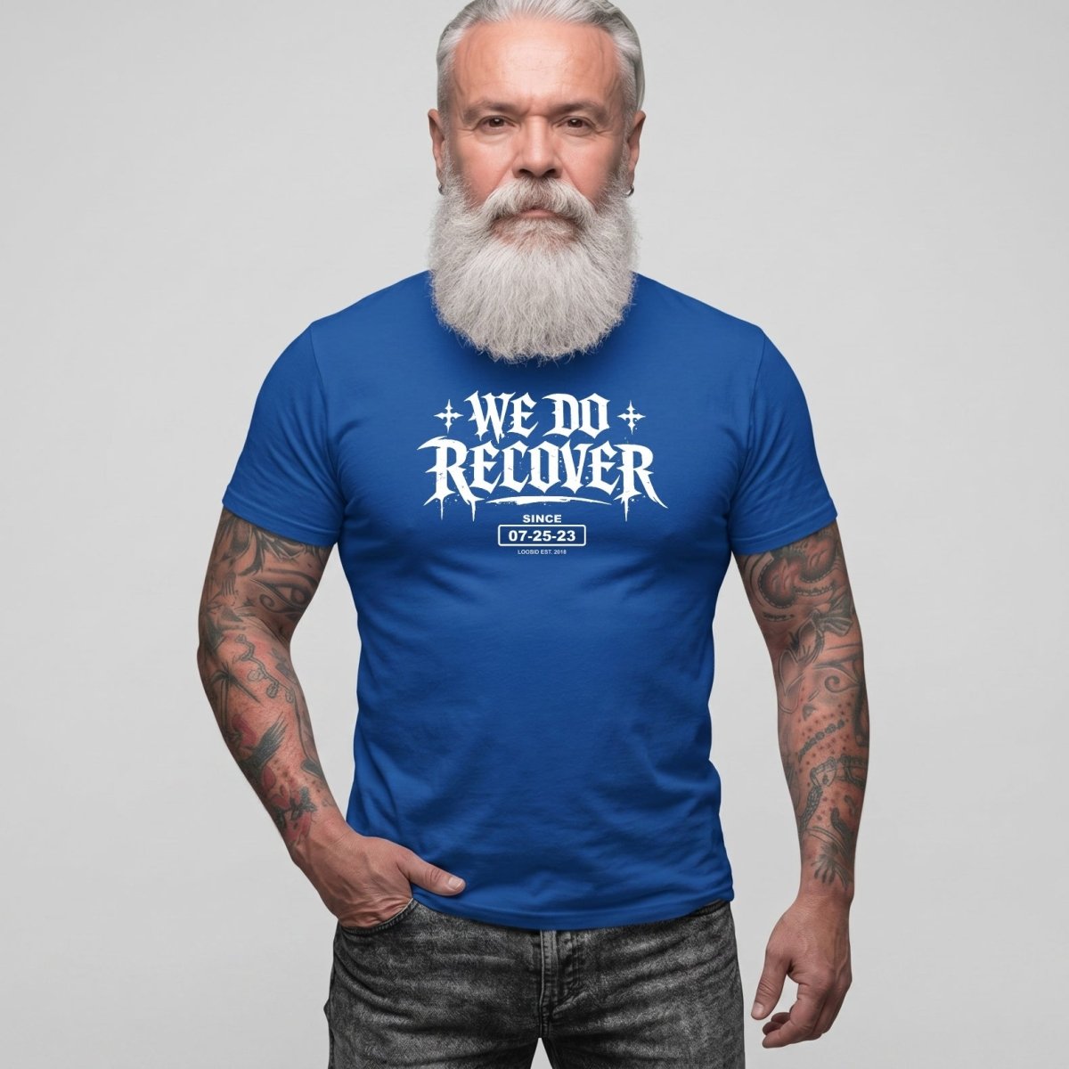 Sober T Shirt | Men's We Do Recover Tee