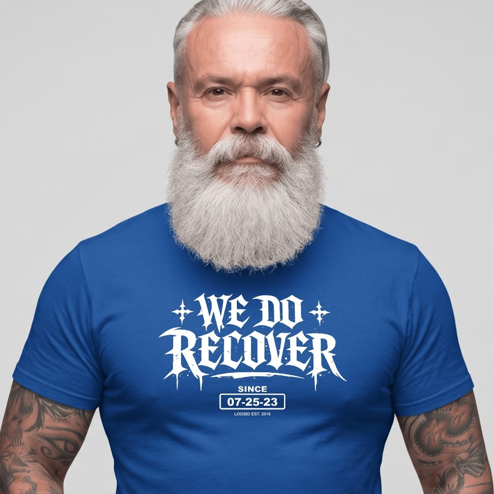 Sober T Shirt | Men's We Do Recover Tee