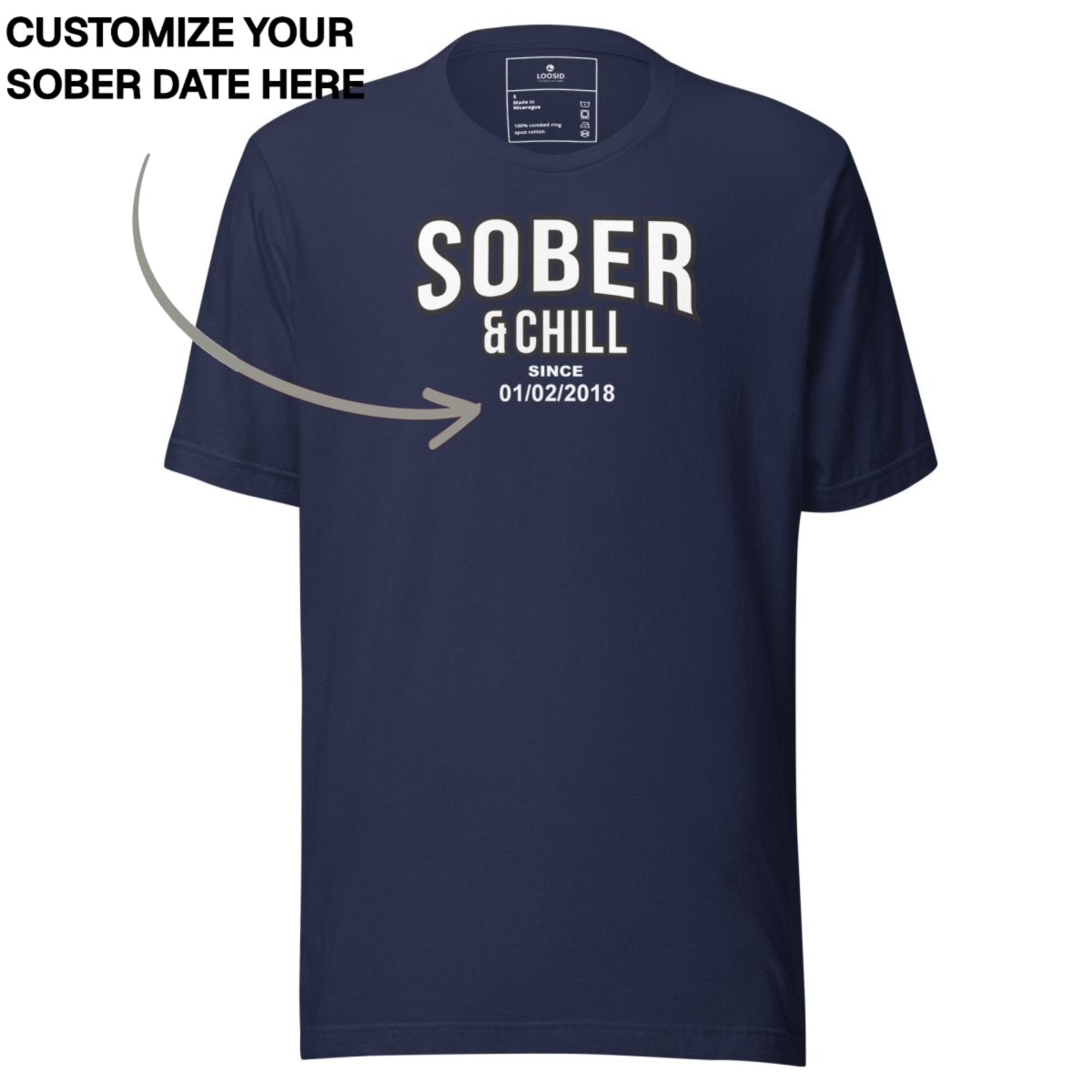 Sober T Shirt | Men's Sober and Chill