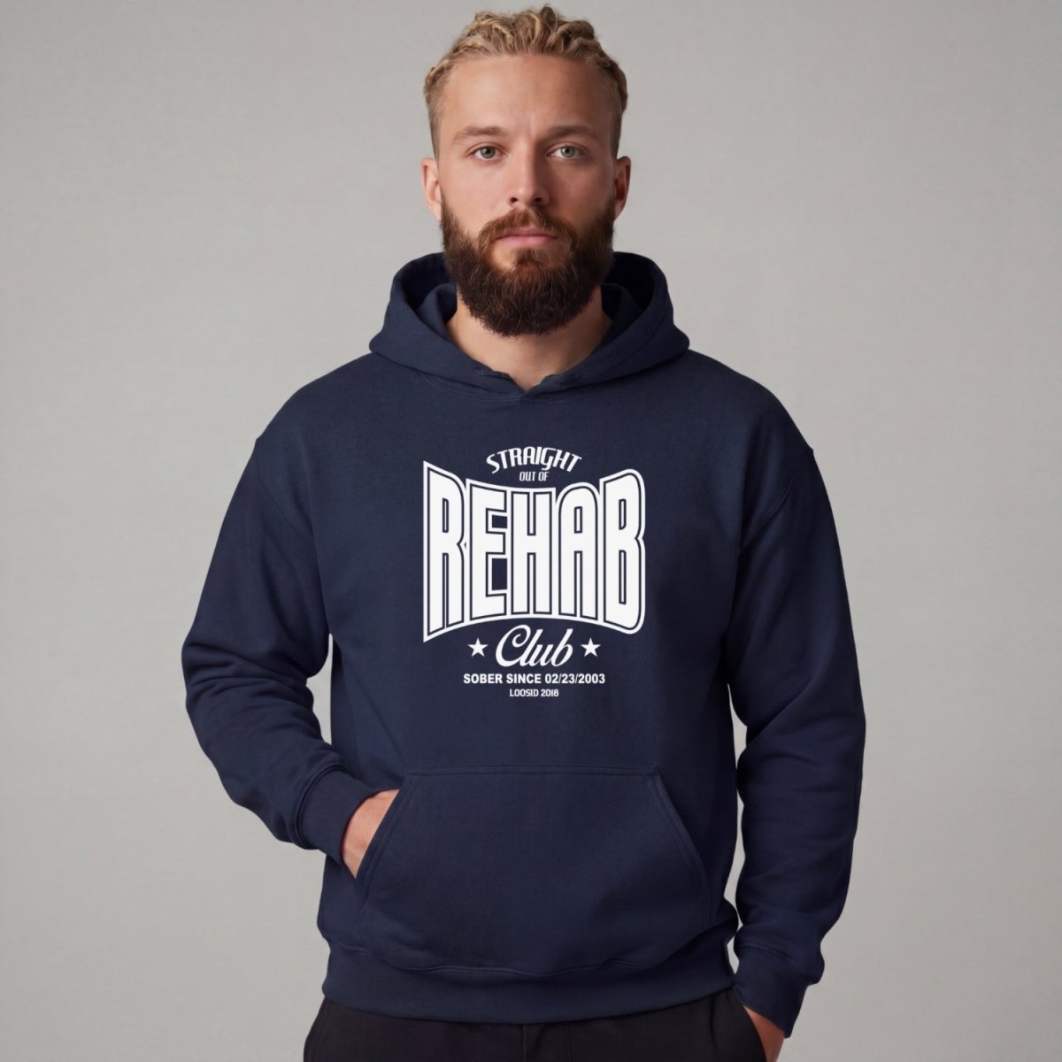 Recovery Hoodie | Men's Straight Out of Rehab Club