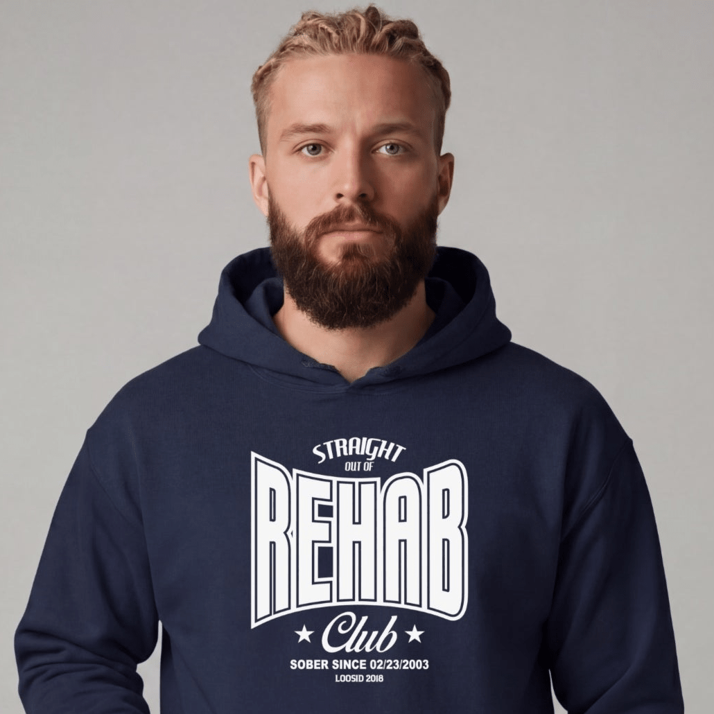 Recovery Hoodie | Men's Straight Out of Rehab Club