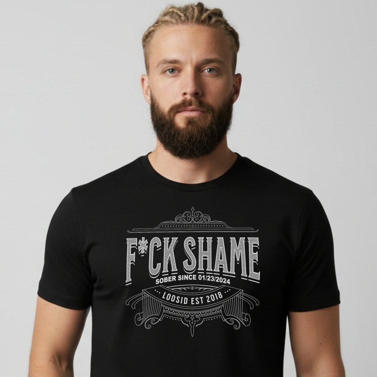 F*ck Shame Men's Personalized T-shirt