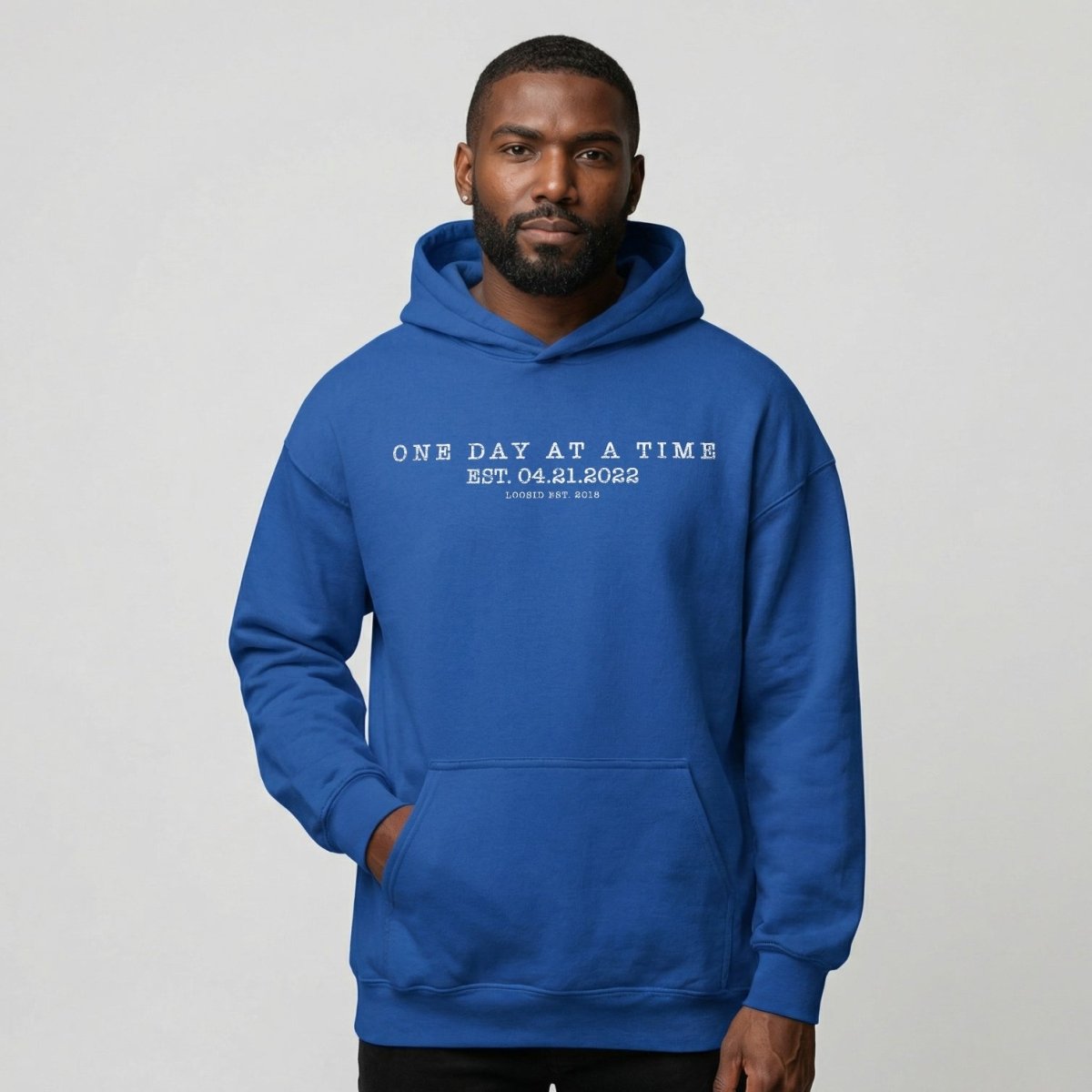One Day At a Time Men's Hoodie