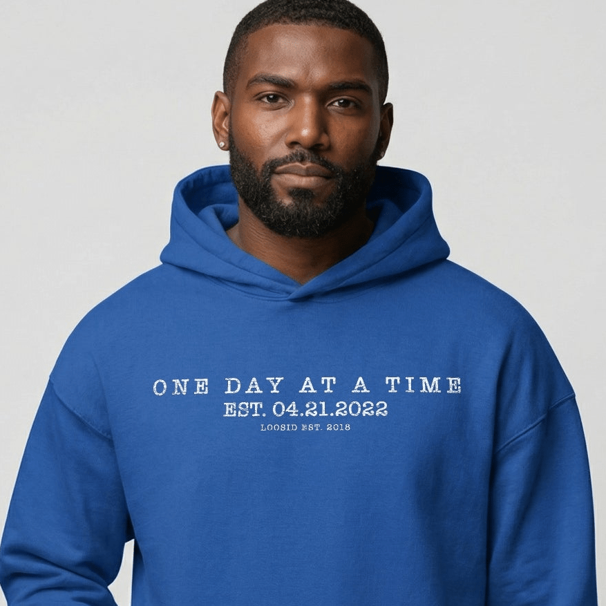 One Day At a Time Men's Hoodie