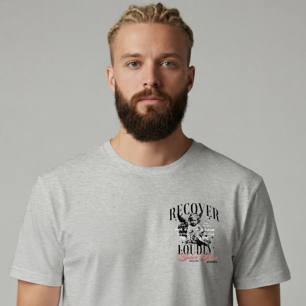 Recovery T Shirt | Men's Recover Loudly Limited-Edition