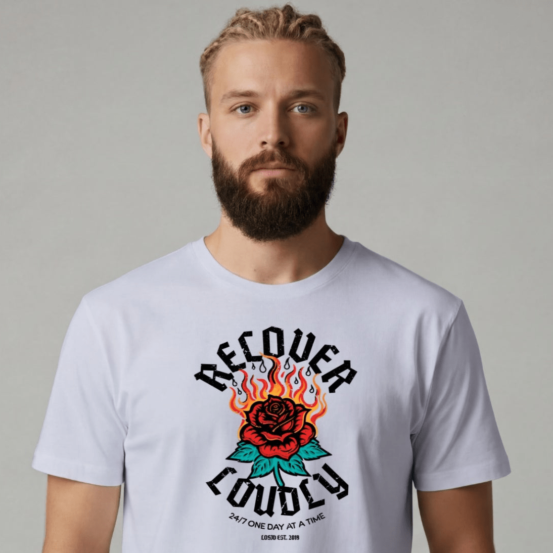 Sober T Shirt | Men's Recover Loudly