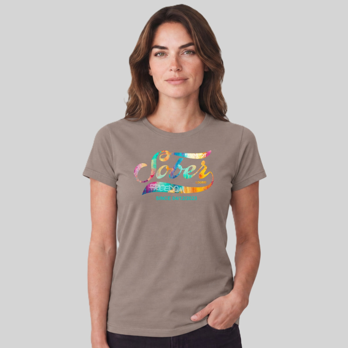 Sober T Shirt | Women's Sober Since Heritage