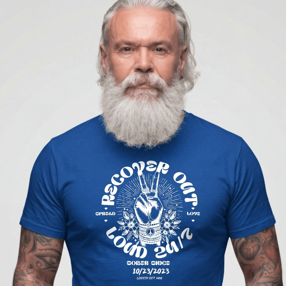 Sober T Shirt | Men's Recover Out Loud