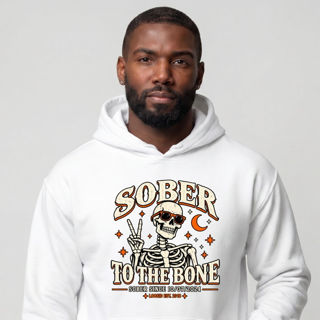 Recovery Hoodie | Men's Sober To The Bone