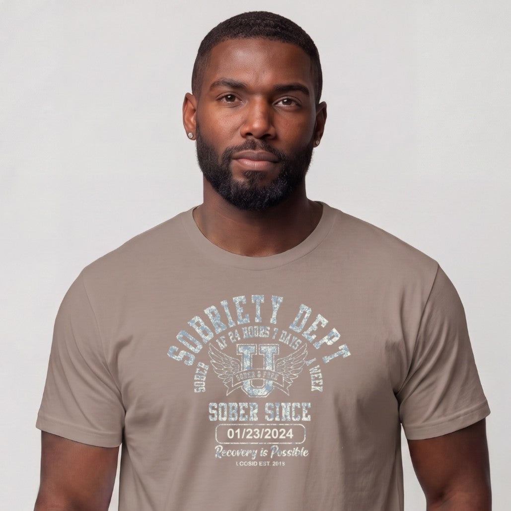 Sober T Shirt | Men's Sobriety Dept