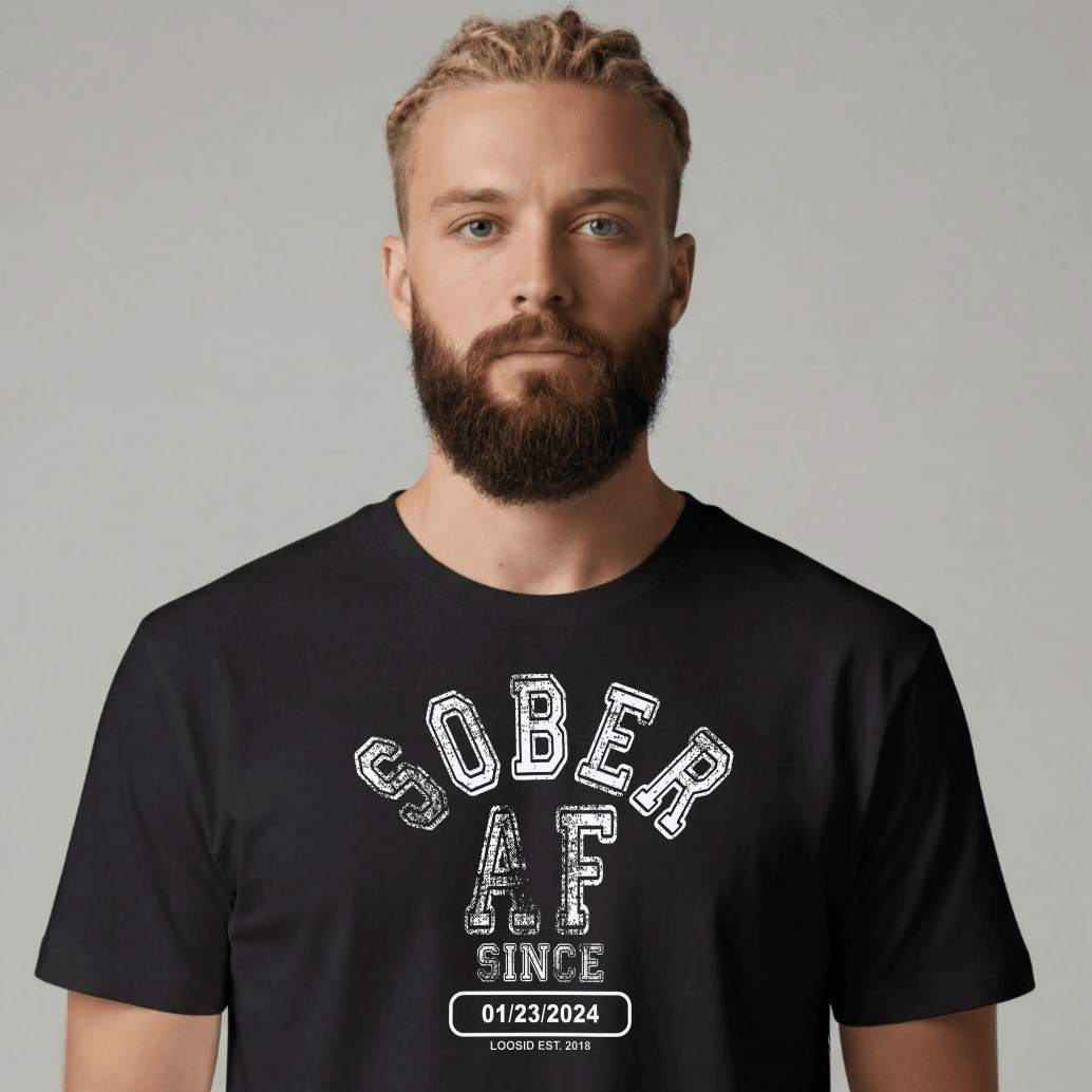 Sober T Shirt | Men's Sober AF Tee