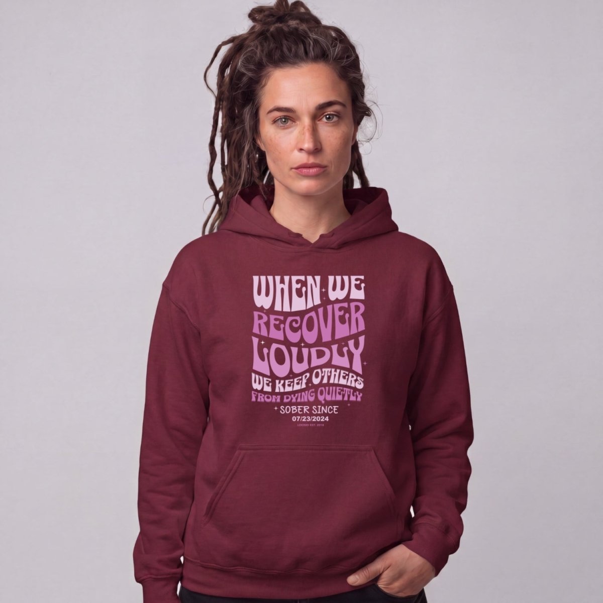 Recovery Hoodie | Women's When We Recover Loudly