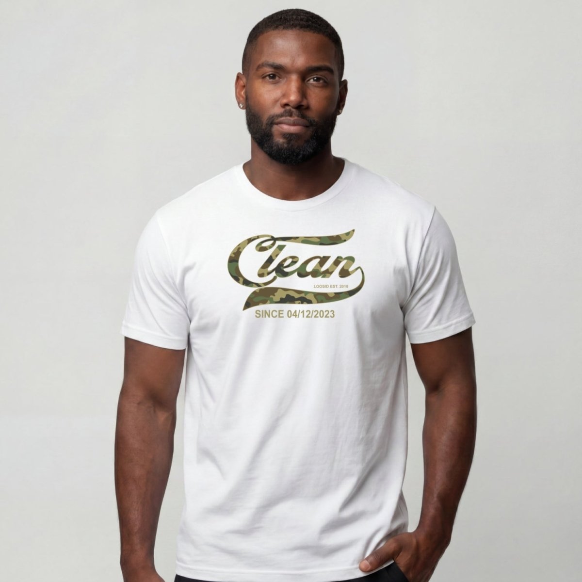 Clean T Shirt | Men's Clean Since Camo
