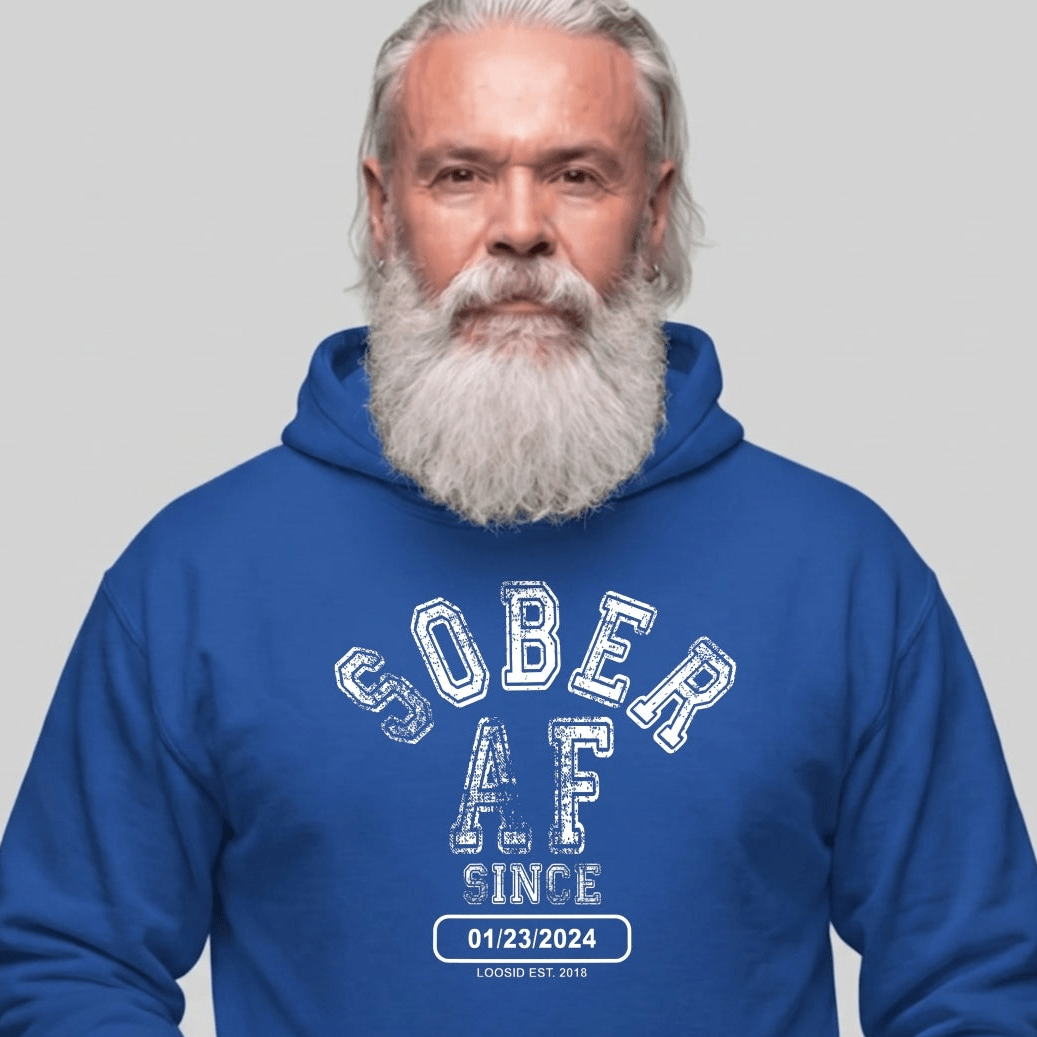 Recovery Hoodie | Men's Sober AF Hoodie