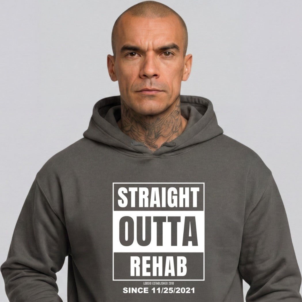 Recovery Hoodie | Men's Straight Outta Rehab