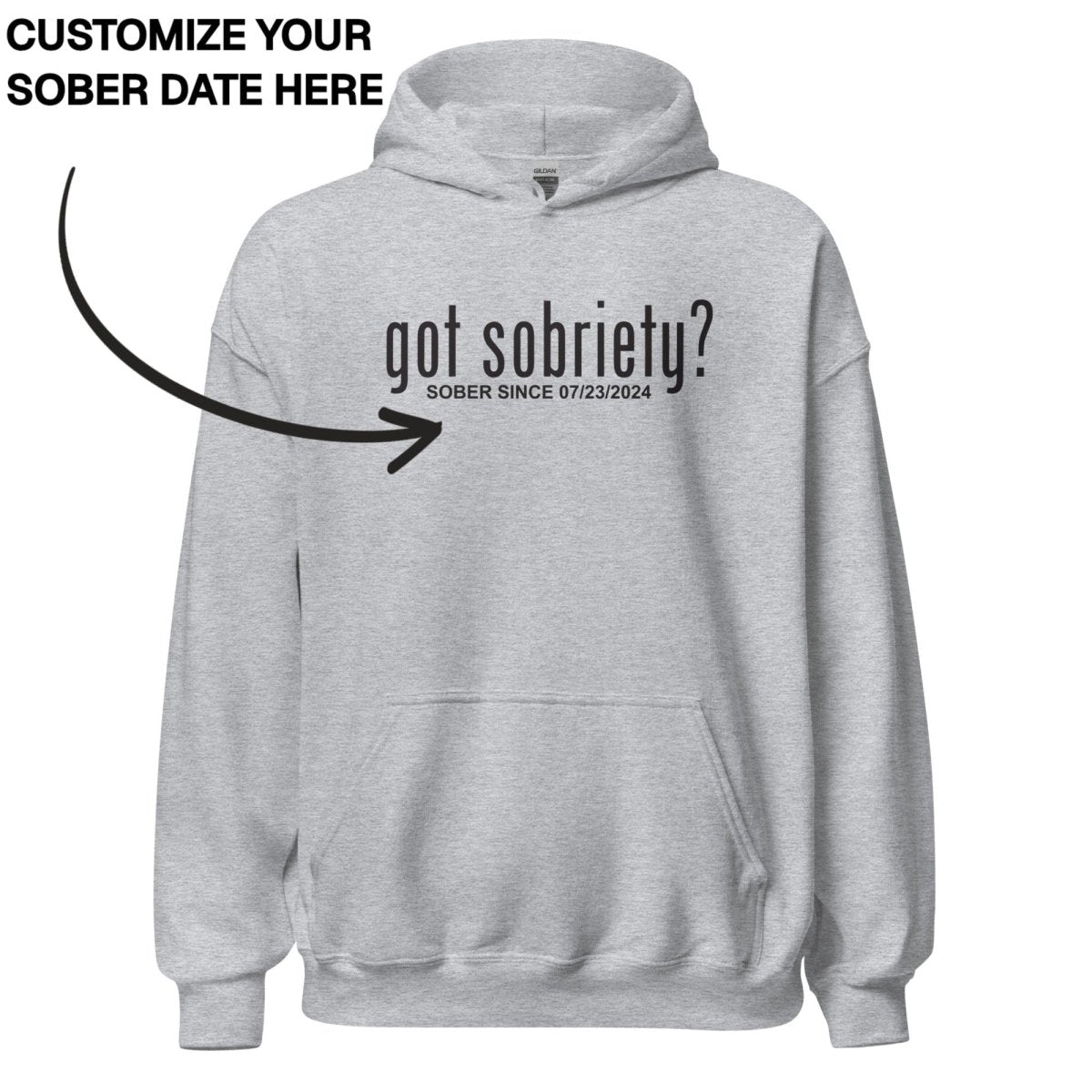 Recovery Hoodie | Men's Got Sobriety?