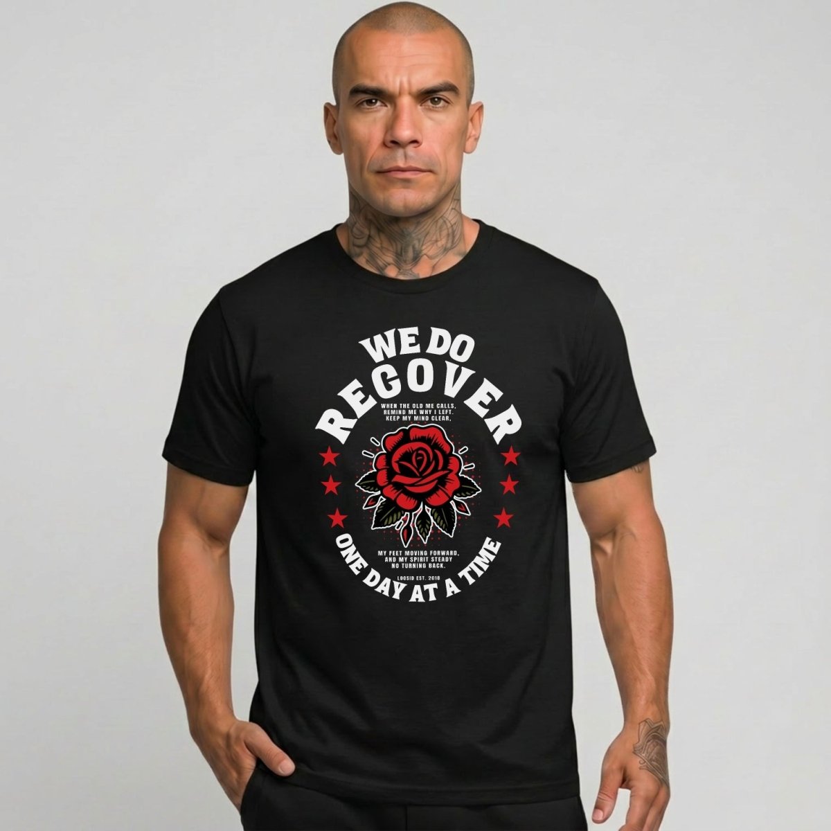 We do Recover Men's Personalized T-Shirt