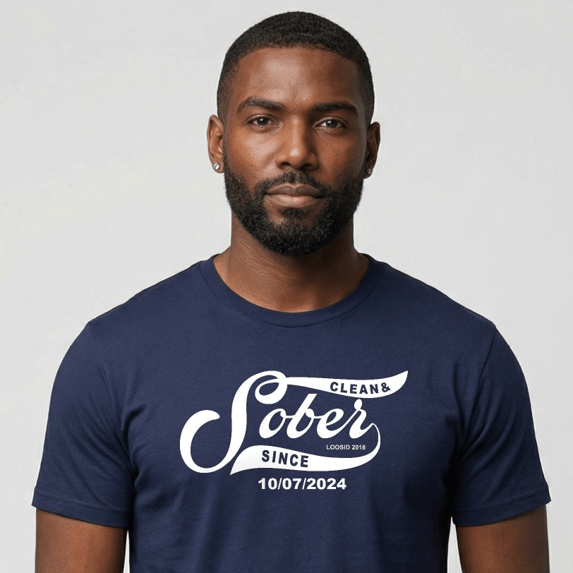 Sober T Shirt | Personalized Sober Since Shirt with Custom Date