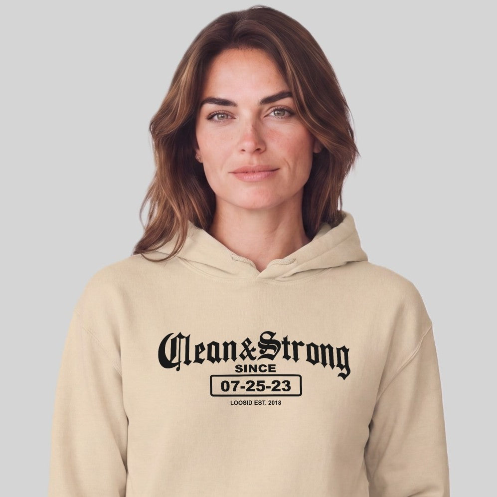 Recovery Hoodie | Women's Old School Clean & Strong
