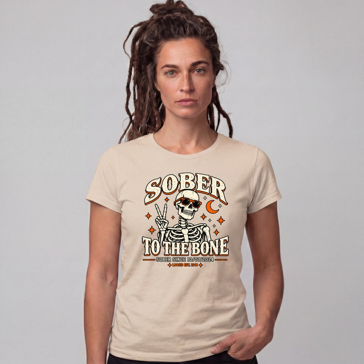 Sober T Shirt | Women's Sober to The Bone