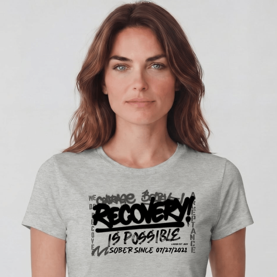 Sober T Shirt | Women's Recovery Is Possible