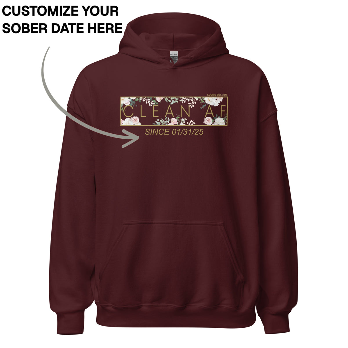 Recovery Hoodie | Women's Clean AF Flower