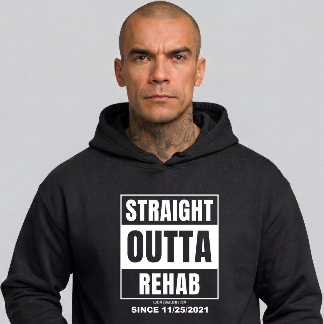 Recovery Hoodie | Men's Straight Outta Rehab